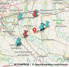 Mappa Via Monsignor B. Panzetti, 26010 Chieve CR, Italia (12.21538)