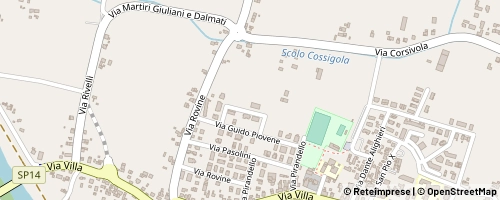 Mappa Campolongo Maggiore