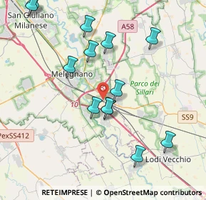 Mappa Via Maestri Del Lavoro, 20070 San Zenone al Lambro MI, Italia (4.13)