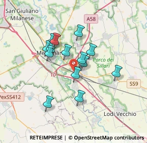 Mappa Via Maestri Del Lavoro, 20070 San Zenone al Lambro MI, Italia (2.77643)
