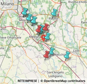 Mappa Via Maestri Del Lavoro, 20070 San Zenone al Lambro MI, Italia (6.46214)