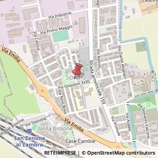 Mappa Via Enrico Berlinguer,  4, 26858 Sordio, Lodi (Lombardia)