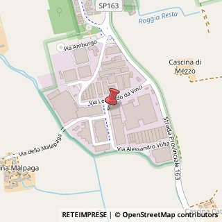 Mappa Via Alessandro Volta, 42, 20088 Rosate, Milano (Lombardia)