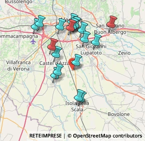 Mappa Via Tevere, 37060 Buttapietra VR, Italia (7.16632)