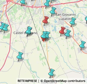 Mappa Via Tevere, 37060 Buttapietra VR, Italia (5.3105)