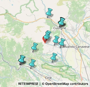Mappa Frazione Vai, 10084 Forno Canavese TO, Italia (7.08467)