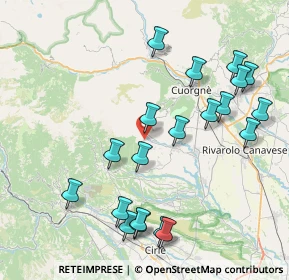 Mappa Frazione Vai, 10084 Forno Canavese TO, Italia (8.8855)