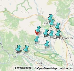 Mappa Frazione Vai, 10084 Forno Canavese TO, Italia (6.80882)