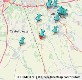 Mappa Via Dante Alighieri, 37060 Buttapietra VR, Italia (4.62)