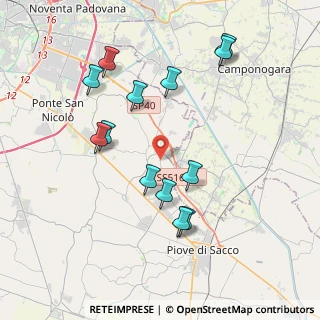 Mappa Via Caselle, 35020 Sant'Angelo di Piove di Sacco PD, Italia (3.94308)