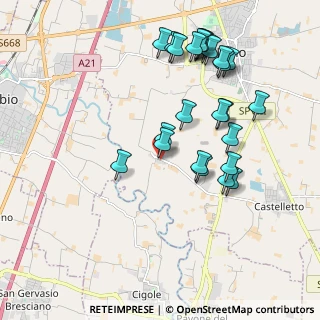 Mappa Via Ventiquattro Maggio, 25024 Leno BS, Italia (2.07308)