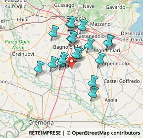 Mappa Via Ventiquattro Maggio, 25024 Leno BS, Italia (11.56111)