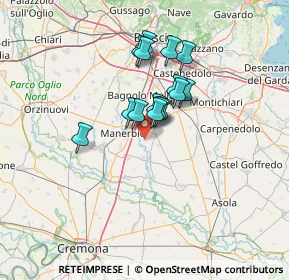 Mappa Via Ventiquattro Maggio, 25024 Leno BS, Italia (9.58067)