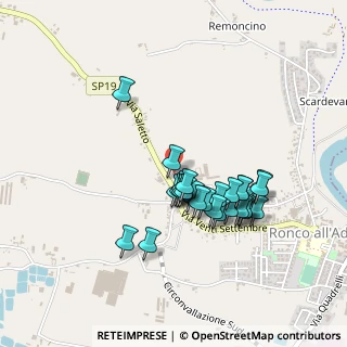 Mappa Via Saletto, 37055 Ronco All'Adige VR, Italia (0.38519)