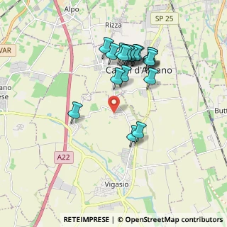 Mappa Via Carristi D'Italia, 37068 Vigasio VR, Italia (1.7375)