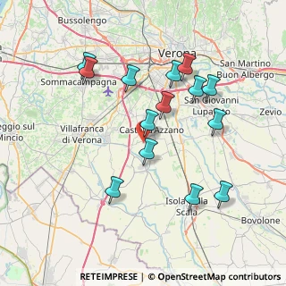 Mappa Via Carristi D'Italia, 37068 Vigasio VR, Italia (7.50286)