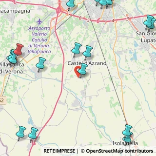 Mappa Via Carristi D'Italia, 37068 Vigasio VR, Italia (7.122)