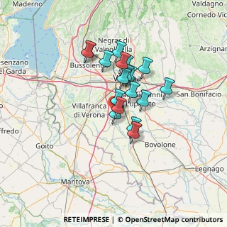 Mappa Via Carristi D'Italia, 37068 Vigasio VR, Italia (9.98667)