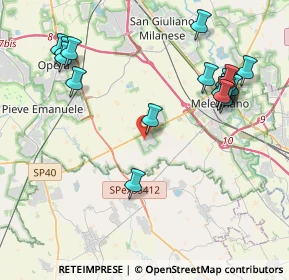 Mappa Via San Martino, 20080 Carpiano MI, Italia (4.61316)