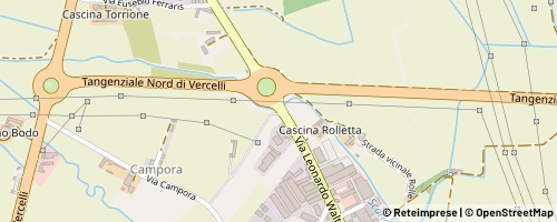 Mappa Vercelli