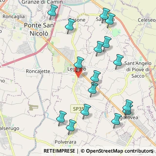 Mappa Via S. Benedetto, 35020 Legnaro PD, Italia (2.44625)