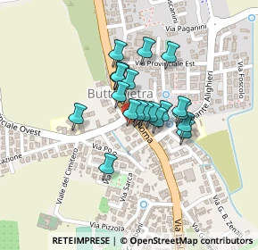 Mappa Piazza Roma, 37060 Buttapietra VR, Italia (0.144)