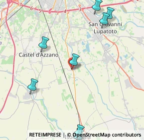 Mappa Piazza Roma, 37060 Buttapietra VR, Italia (6.43846)