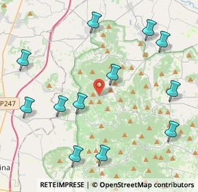 Mappa Via Calti, 35030 Vo PD, Italia (4.98083)