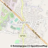 Hartă Legnaro