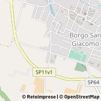 Map Borgo San Giacomo