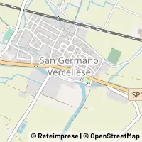 Mapa San Germano Vercellese