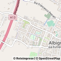 Mapa Albignasego