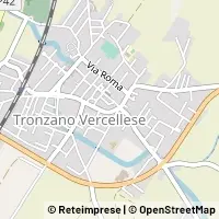 Map Tronzano Vercellese