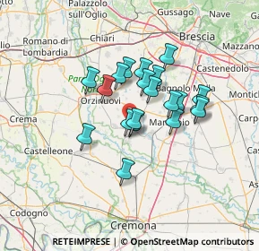 Mappa Via Cittadella, 25022 Borgo San Giacomo BS, Italia (10.143)