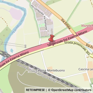 Mappa Via Piemonte, 4, 20070 Vizzolo Predabissi, Milano (Lombardia)