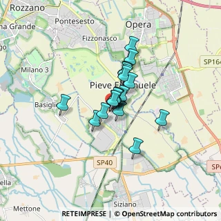 Mappa Via dei Pini, 20072 Pieve Emanuele MI, Italia (0.964)