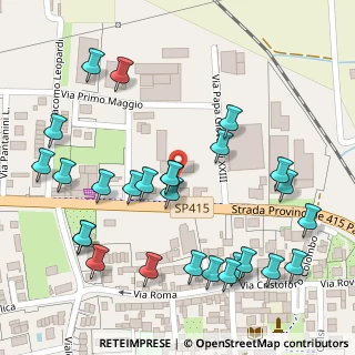 Mappa SP ex Strada Statale 415 Paullese, 26020 Madignano CR, Italia (0.15926)