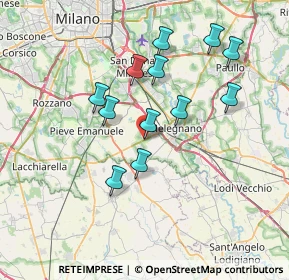 Mappa Via G. Garibaldi, 20080 Carpiano MI, Italia (6.5625)