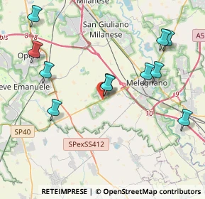 Mappa Via G. Garibaldi, 20080 Carpiano MI, Italia (4.38182)