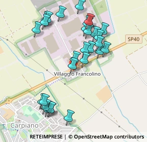 Mappa SP 40, 20080 Carpiano MI, Italia (0.525)