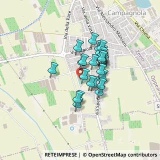 Mappa Via Berto Barbarani, 37057 Raldon VR, Italia (0.3)