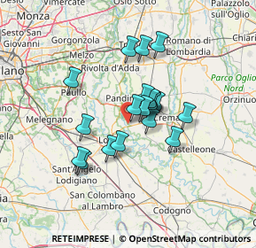 Mappa Unnamed Road, 26835 Crespiatica LO, Italia (9.94526)