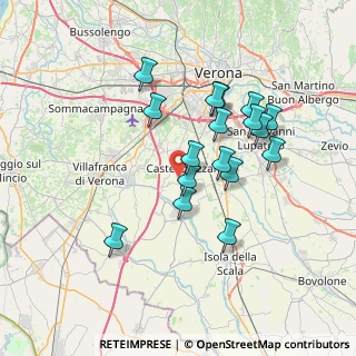 Mappa Via S.Martino, 37068 Forette VR, Italia (6.38824)