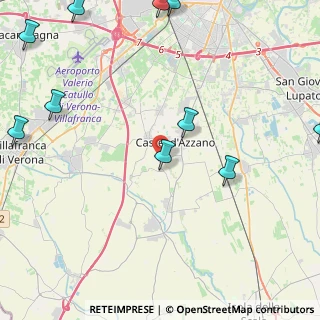 Mappa Via S.Martino, 37068 Forette VR, Italia (6.49909)