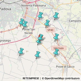 Mappa Via Rossa Guido, 35020 Legnaro PD, Italia (3.71)
