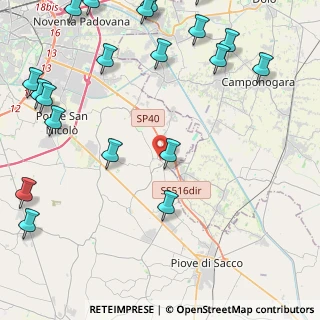 Mappa Via Roma, 35020 Sant'Angelo di Piove di Sacco PD, Italia (6.342)