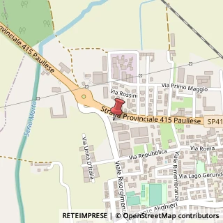 Mappa Viale Risorgimento, 18/20, 26020 Madignano, Cremona (Lombardia)