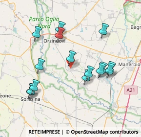 Mappa Via Trieste, 25022 Borgo San Giacomo BS, Italia (7.56733)