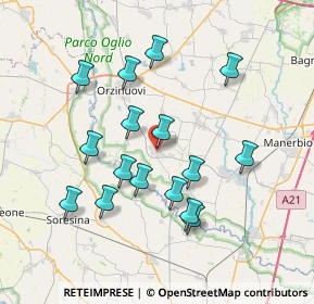 Mappa Via Trieste, 25022 Borgo San Giacomo BS, Italia (7.0025)