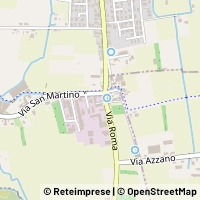 Kaart Castel d'Azzano